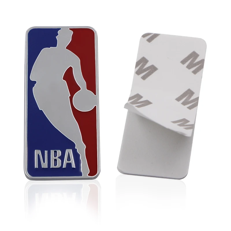 1 шт. 3D Металлическая Автомобильная крутая декоративная наклейка NBA Air Jordan модифицированный металлический логотип для автомобиля Jordan стерео автомобильные Палочки наклейка s