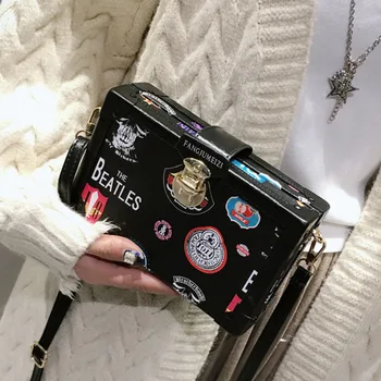 

2020 Crossbody Bags For Women Leather Handbags Luxury Handbags Women Bags Designer Badge Box Shoulder Messenger Bag Sac A Main