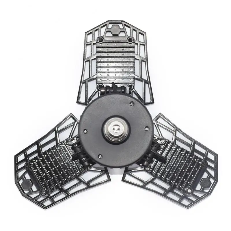 Super Bright E26/E27 60W UFO LED High Bay Light Garage Lamp AC 85-265V Waterproof IP65 Industrial Lighting 6000LM for Warehouses