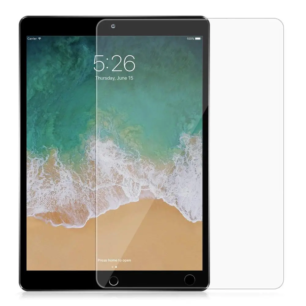 

Ultra Clear 9H Hardness 2.5D Edge Premium Tempered Glass Screen Protector For iPad Pro 10.5"inch 2017 Tablet