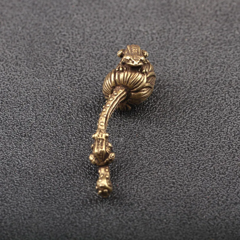lotus frog brass ornaments (9)