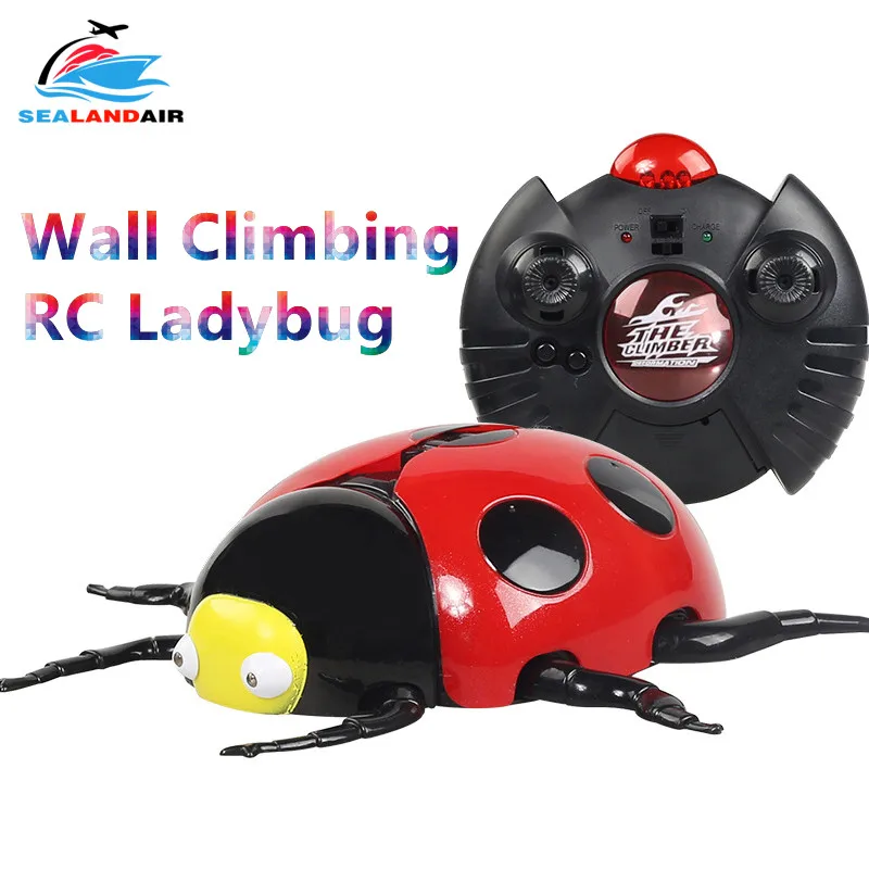 Rc Ladybug Climbing Car Anti Gravity Ceiling Racing Machine Infrared Remote Control Ladybug