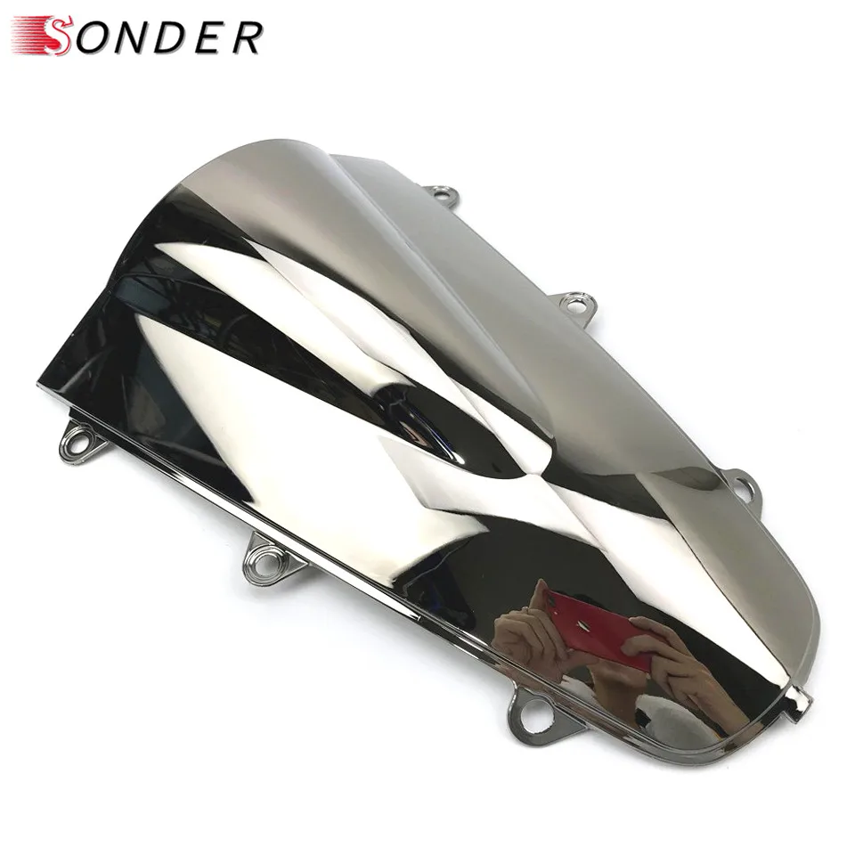 Для Honda CBR 1000RR CBR1000RR CBR 1000RR CBR1000 1000 RR мотоциклы PC лобовое стекло двойной пузырь