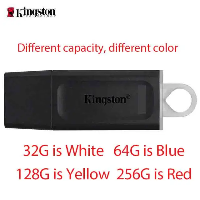 Erobrer Held og lykke vejledning Kingston DataTraveler USB Flash Drives 64GB 128GB Pen Drive 8GB USB 3.0  high speed PenDrives 32GB Mini Personality USB Stick