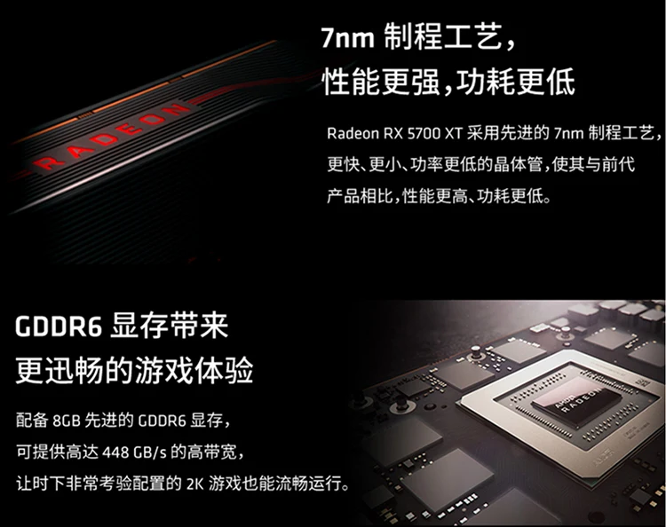 Leadtek игровая графика AMD Radeon RX 5700 XT 7nm RDNA architecture 8G GDDR6