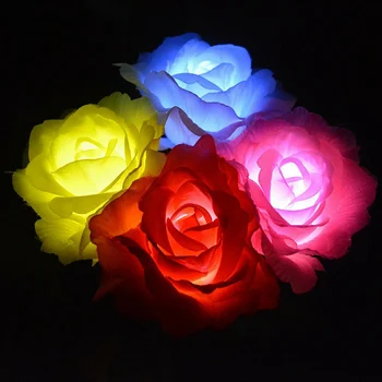 

LED Solar Flower Rose String Lights Outdoor Waterproof Lights String for Wedding Garden Party Christmas Decoration CLH@8