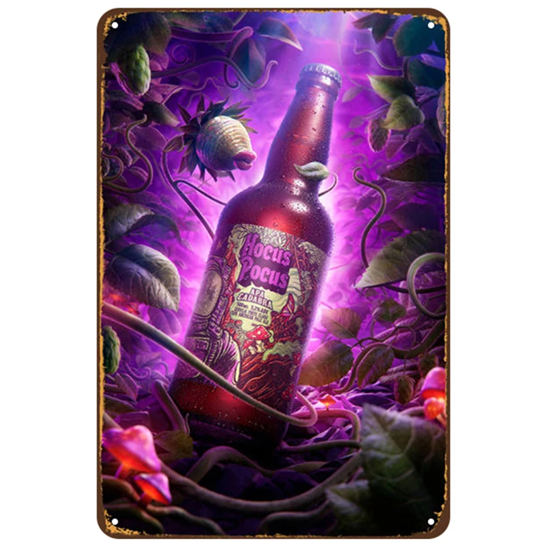 Коронная табличка, металлическая винтажная жестяная вывеска, булавка, потертый шик, Декор, винтажные металлические знаки, украшение для бара, металлический плакат для паба, металлическая пластина - Цвет: 24