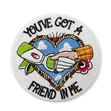 У вас есть друг во мне История игрушек фильм вышитый Железный на патч косплей на Хэллоуин на заказ патч