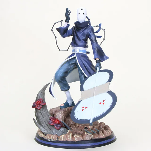 Lensple Наруто фигурка Shippuden игрушка Наруто GK Учиха Итачи с вороной Учиха Обито ПВХ фигурка модель игрушки 25-30 см