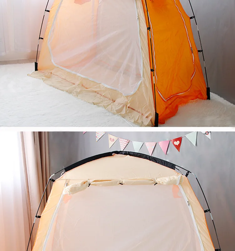 Yuetu People Single Double Indoor Warm Tent Windproof Breathable Adult Children Bed Tent