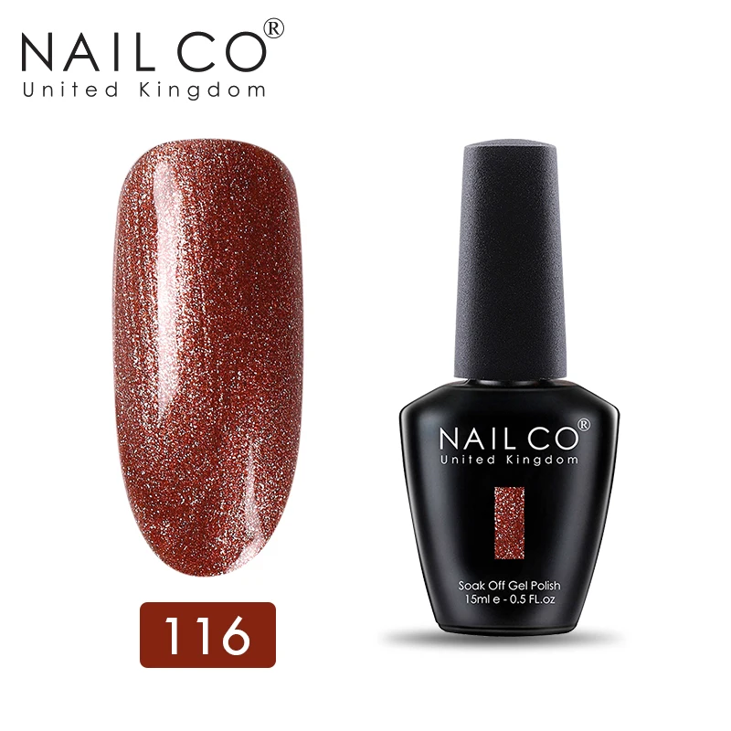 NAILCO 47 разноцветный Гель-лак для ногтей Полировка для ногтей Светодиодный УФ гель лак праймер для ногтей 15 мл УФ полуперманентный Гель-лак Esmalte гель лак - Цвет: 11116