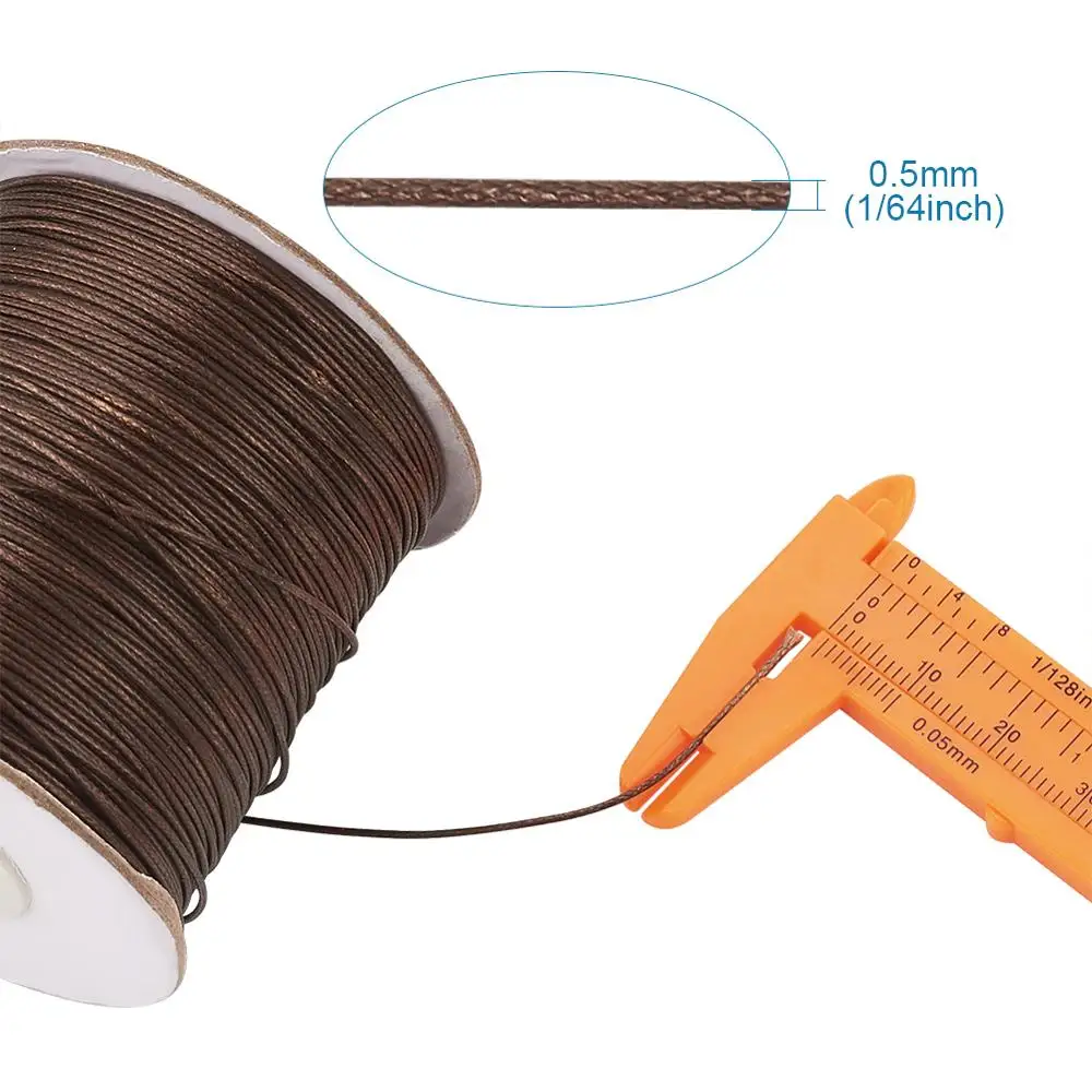 0 5 мм 8 вощеный полиэфирный шнур из бисера около 185 ярдов/рулон|beading cord|cord rollpolyester