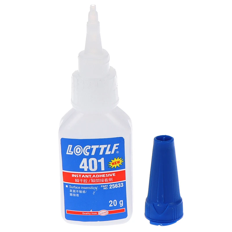 401 Rapid Fix Instant Fast Adhesive Quick Dry Universal Glue 20g Bottle Stronger Super Glue Multi-Purpose Jewelry Stone