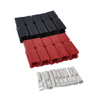 

5 Pairs 30A Power Plugs For Electric Car Forklift Electric Capstan Power Inverter Battery Battery Quick Connecting Accessories