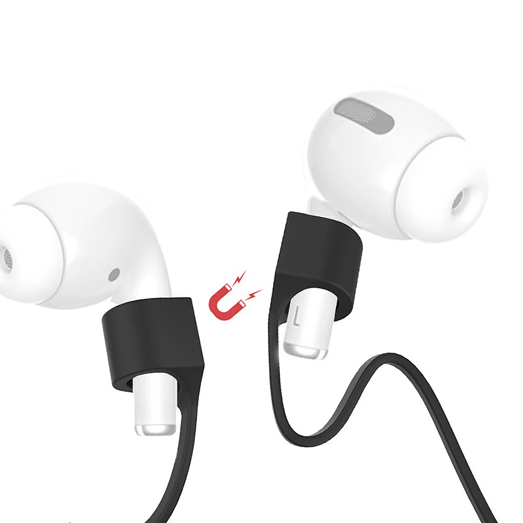 Airpods Pro tape is easy to carry beautiful anti-falling cord headphones with soft silicone People like it 1101#A