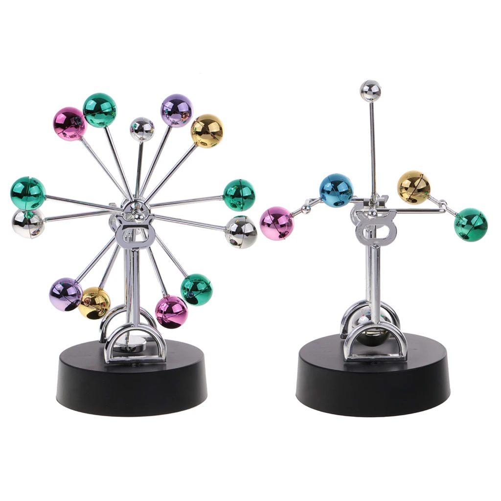 Ferris Wheel Revolving Balance Balls Perpetual Motion Craft Office Desk Home