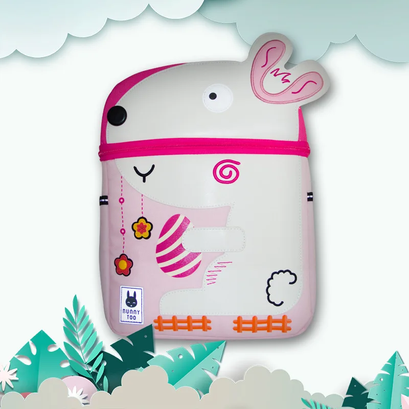 

Primary School STUDENT'S Cartoon Animal Backpack Children Kindergarten Creative School Bag Training And Coaching Classes Gift