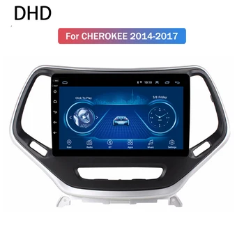 

9" Radio Screen 2.5D IPS Android 9.1 DVD Multimedia Player GPS For Jeep Cherokee 2014 2015 Audio Car Stereo Navigation Head Unit