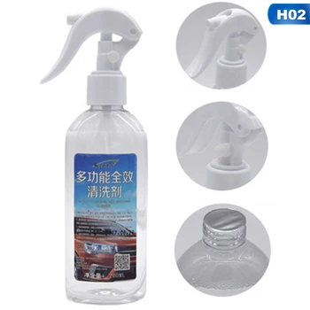 

New Arrival 200ML Multi-Functional Car Interior Foam Cleaning Agent Water Cleaner For Stains Leather Or Fabric Instrument Panels