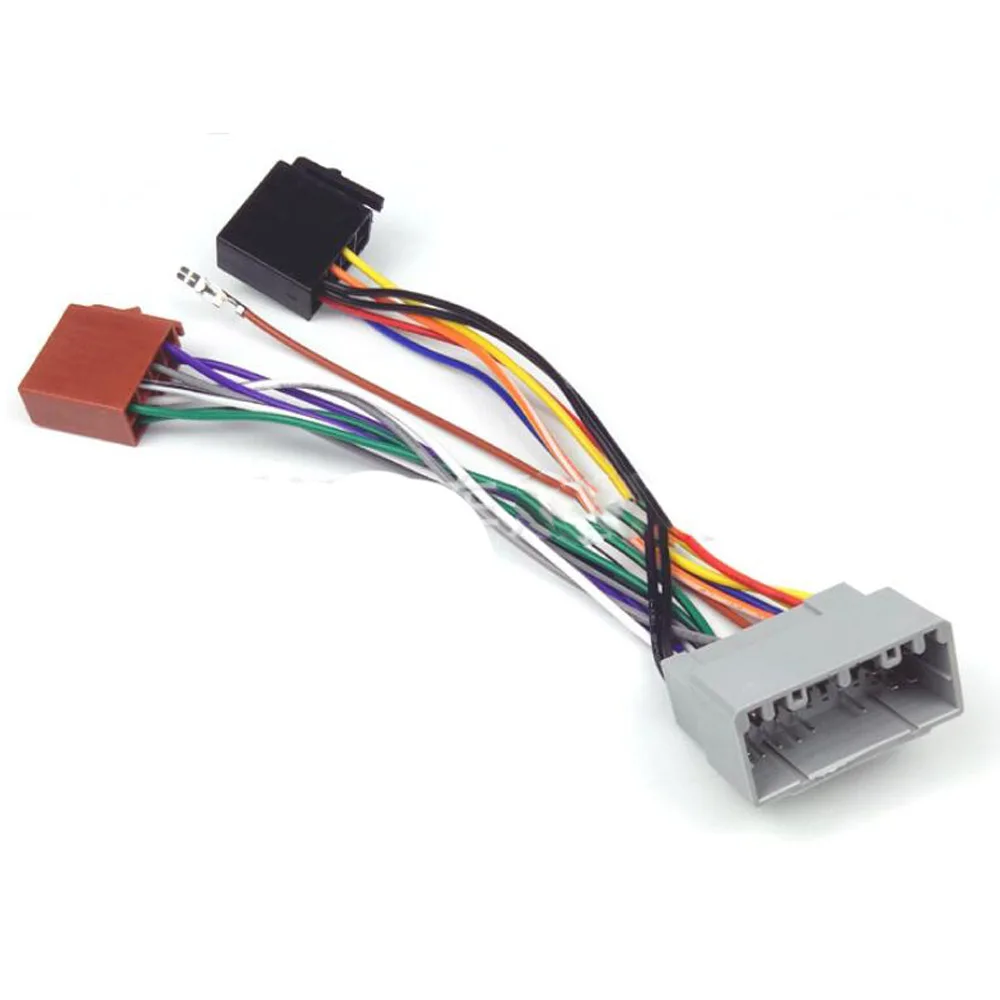 자동차 스테레오 라디오 ISO 배선 하네스 Chrysler 300 2005-2007 Jeep Cherokee Commander Compass Grand Cherokee Wrangler