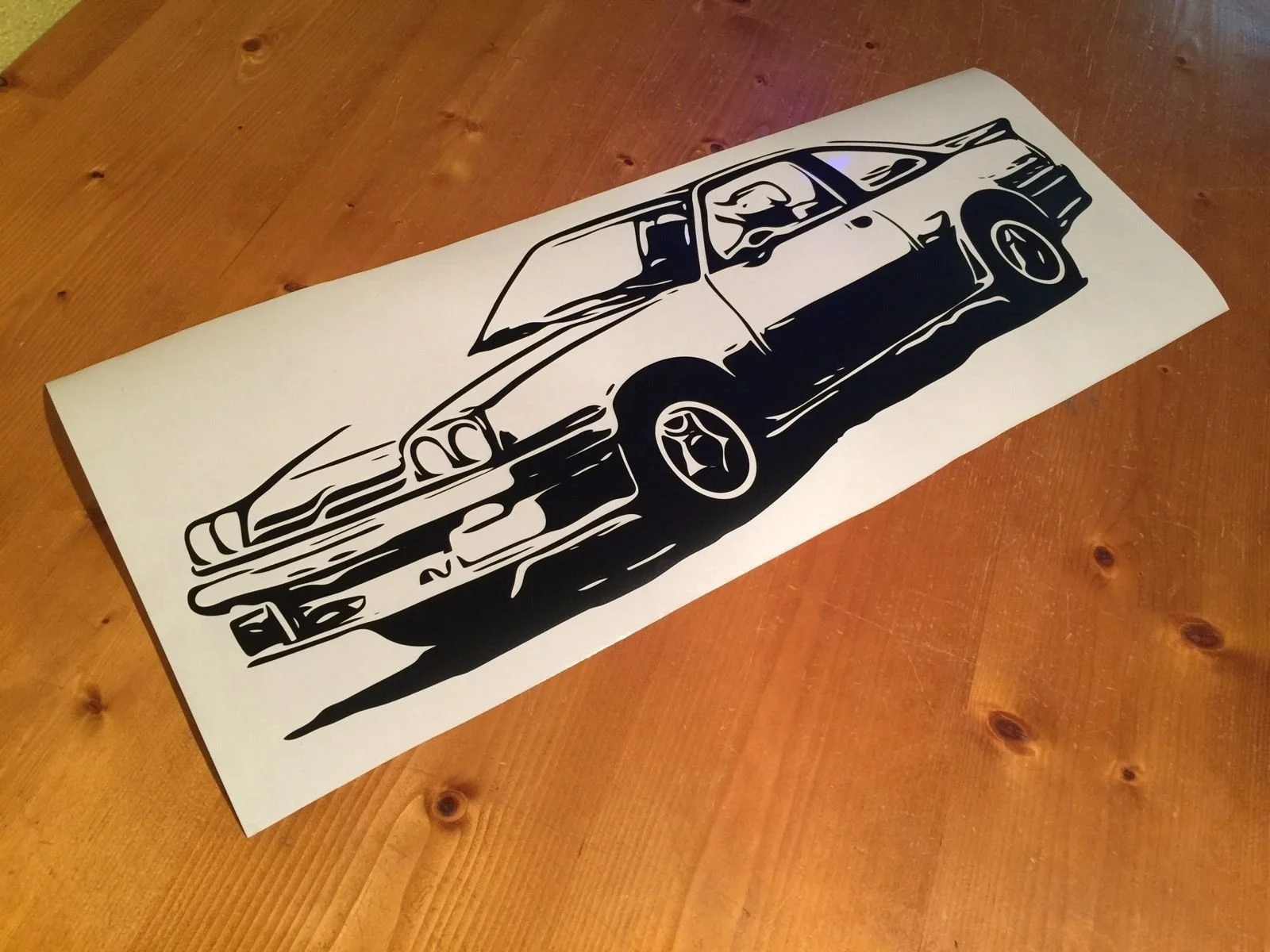 Для Opel Manta GTE* ультра массивная* Ретро настенная художественная виниловая наклейка различных размеров