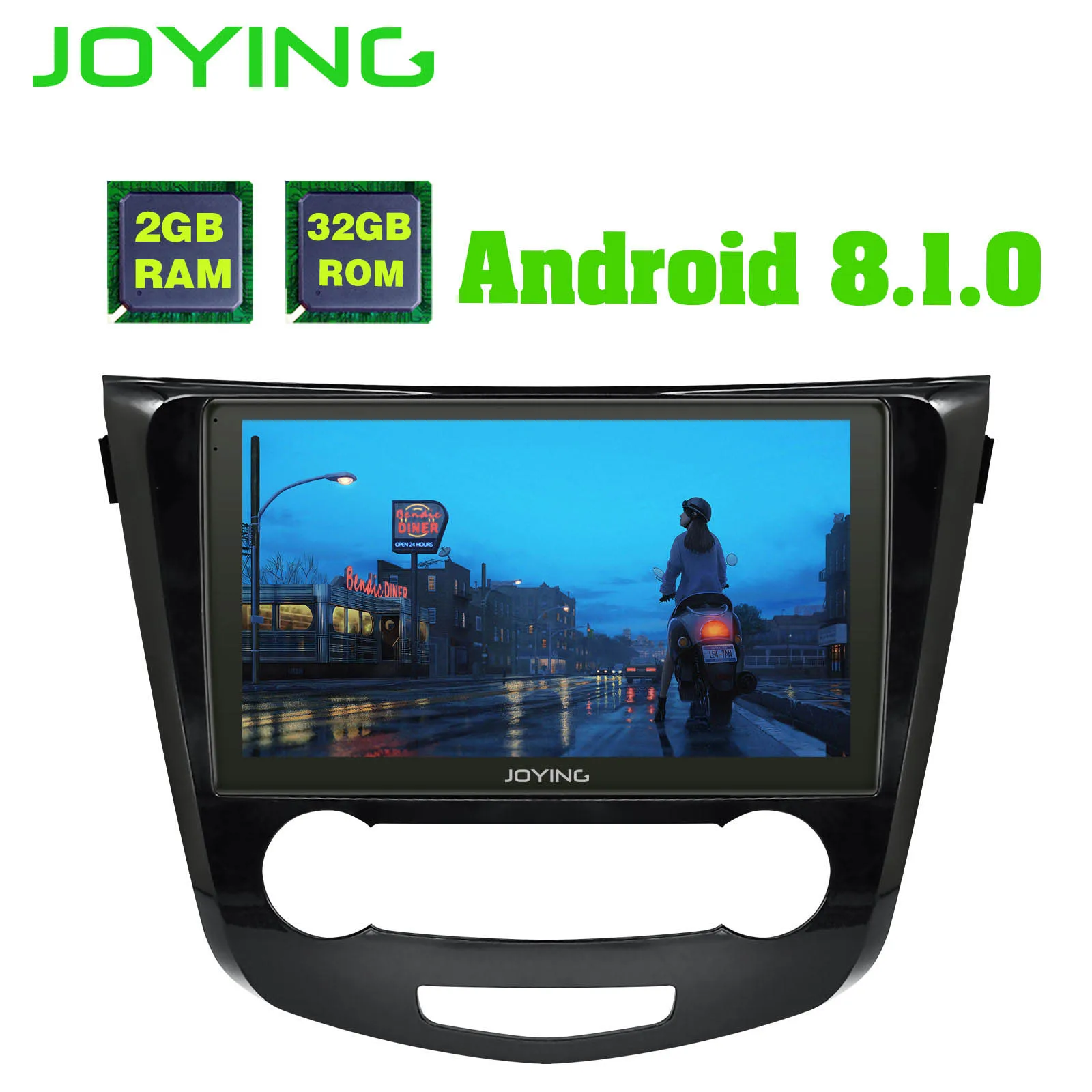 

10.1"IPS Android8.1 Car Radio Stereo 2GB +32GB Head Unit Built-in DSP For Nissan Qashqai 2015+ GPS Multimedia Player Mirror link