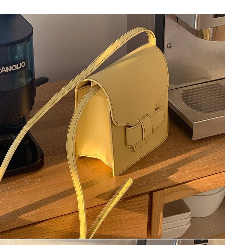 

South Korea Dongdaemun 2019 New Style Summer Candy Color Small Bag Shoulder Square Sling Bag Fresh WOMEN'S Bag
