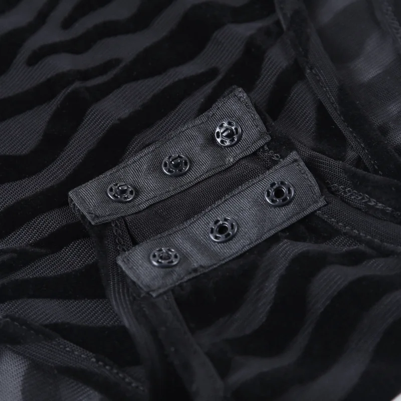Женское боди с длинными рукавами, сетчатый прозрачный однотонный сексуальный боди, кружевной шикарный топ, водолазка, открытая спина, женский боди