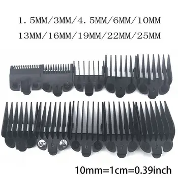 

8/10Pcs Oil Head Electric Clippers Caliper Limit Comb Hair Clipper Tooth Guides Combs Tool