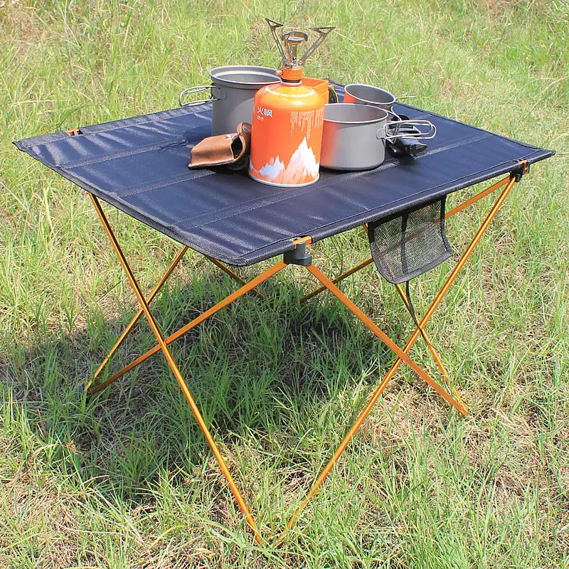 Портативный складной раскладной столик кемпинг на открытом воздухе пикника 6061 алюминиевый сплав ультра-легкий стол