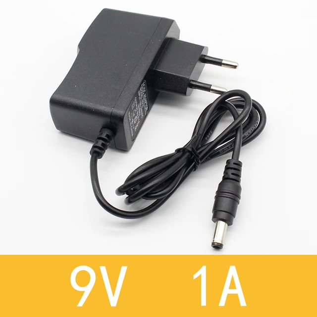 VS-ELEC Alimentation pour arduino universel 9V DC 5,5x2,1 mm Adaptateur  convertisseur - Cdiscount Bricolage