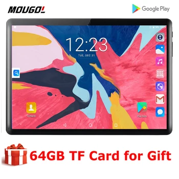 

2020 New 10 inch Tablet PC Octa Core Android 9.0 OS Dual SIM Cards WIFI GPS Global Tablet 10.1 64GB ROM GPS 10 inch Tablets