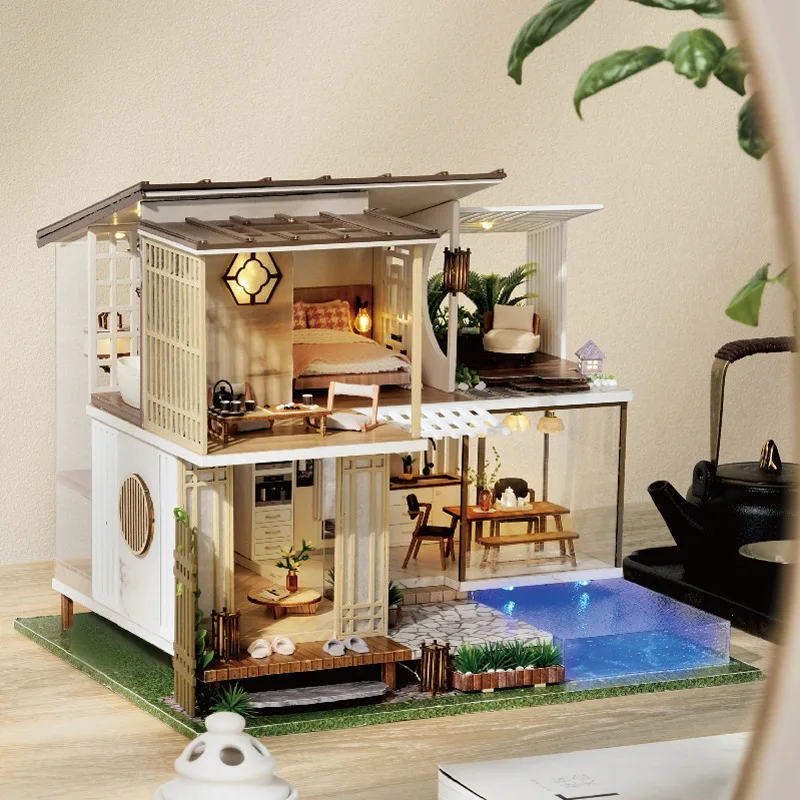 1:12 Casa delle bambole in miniatura Fata Mobili da giardino Resina Uccello Fontana da bagno Decor Accessori per bambole Simpatici articoli in miniatura  26