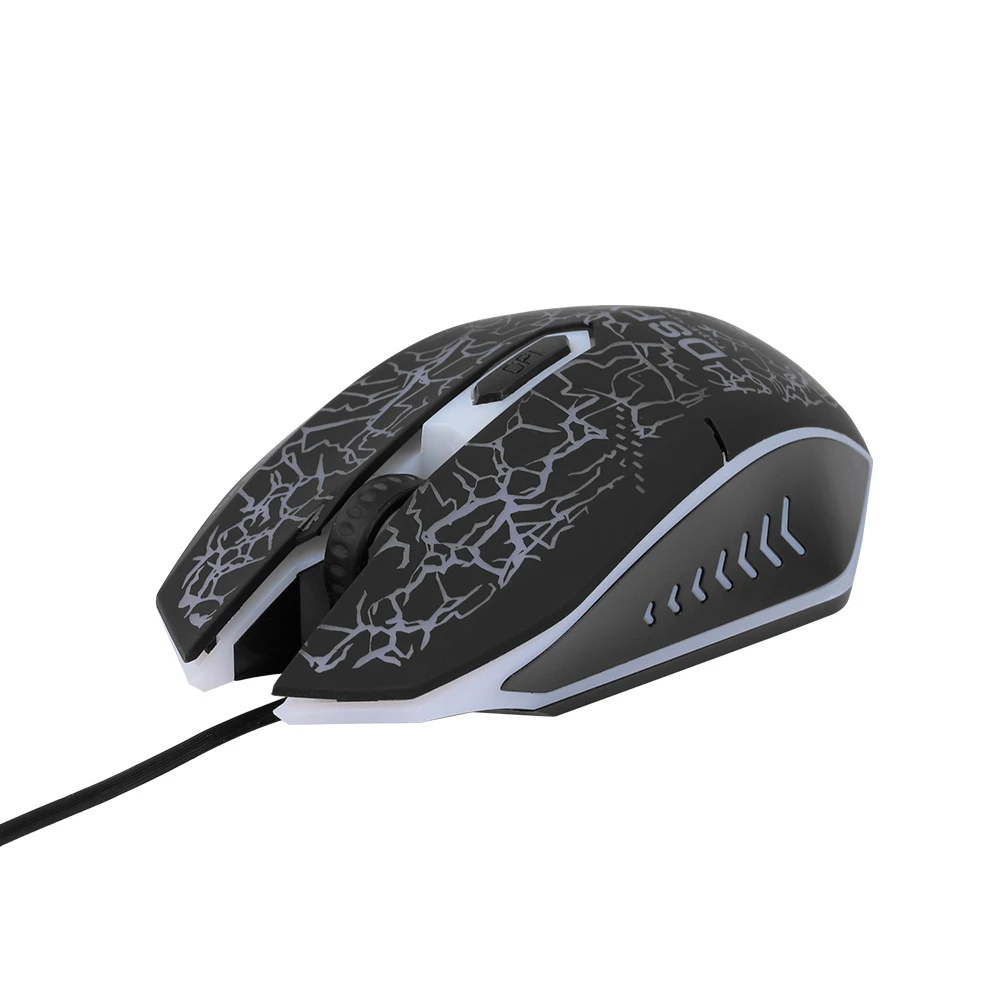 Arealer USB Проводная игровая клавиатура и мышь комбо Водонепроницаемый 3 цвета с подсветкой 2000 dpi для домашнего офиса