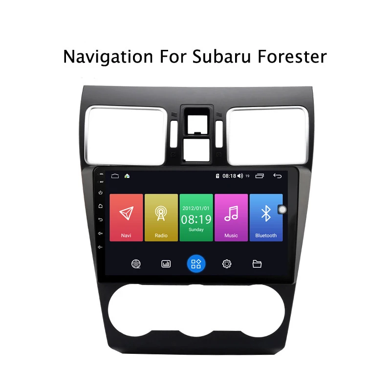 Ectwodvd 9 дюймов Andriod 8,1 автомобильный DVD gps для Subaru Forester 4G ram 64G rom CarPlay DSP 4G LTE с wifi