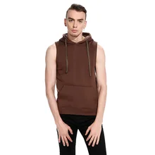 Импортные товары Стиль Спортивный Повседневный жилет фотосессия Мужской пуловер даже жилет и Кепка Карманный жилет M