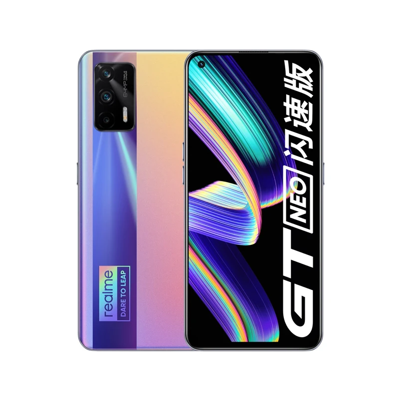 Realme Android Smartphone GT Neo Flash Edition 5G NFC Mobile Phone 6.43" Dimensity 1200 Octa Core 64MP 65W Fast Charge Cellphone 8gb ram 8GB RAM