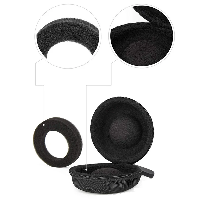 Watch storage box shatter-resistant shockproof smart watch watch box single watch suitcase zipper storage coin bag 20O28 (5)