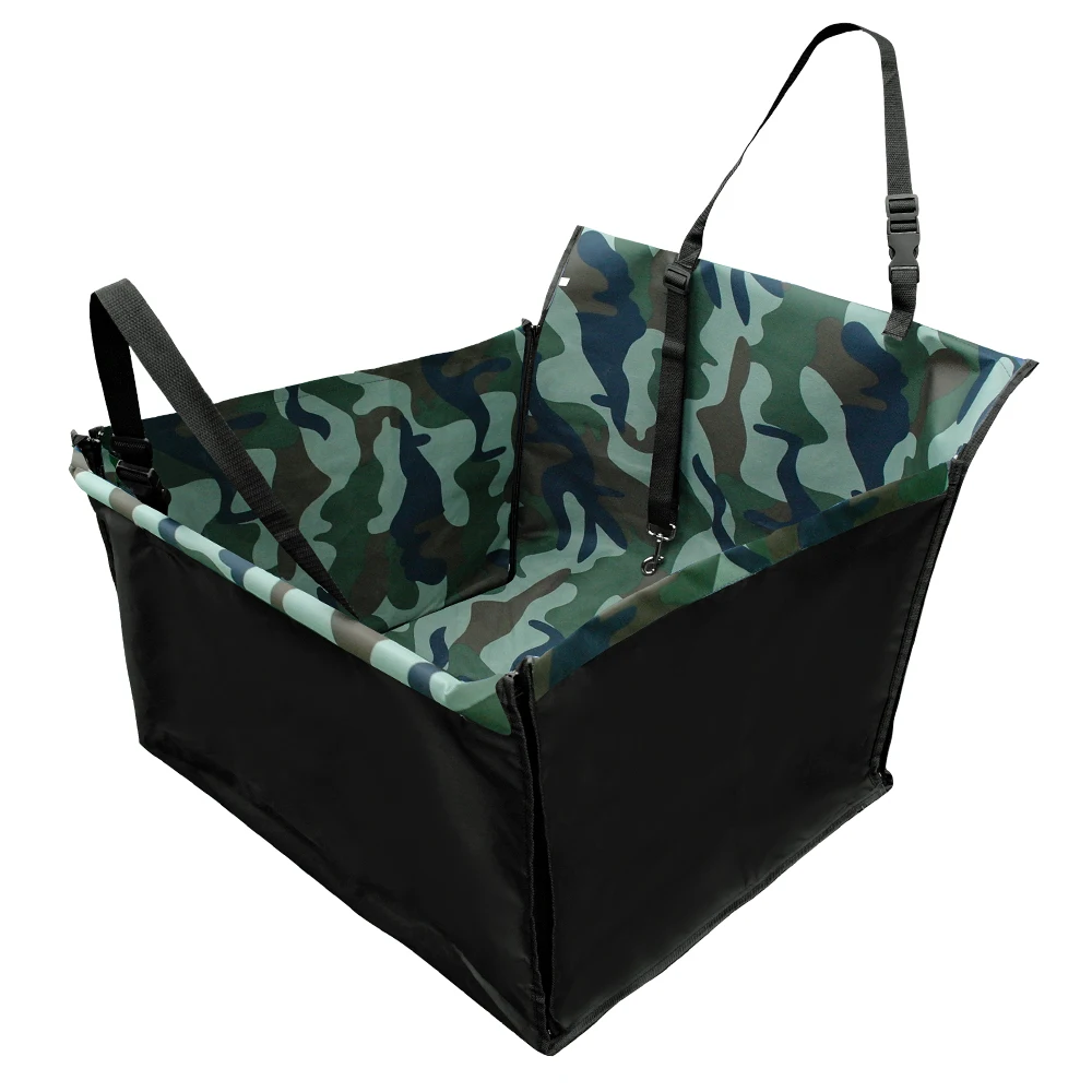 Pet Dog Car Seat Cover Waterproof Dog Carrier Safe Dogs Car Seat Basket Cat Puppy Bag Travel Mesh Hanging Bags Pet Carrier Bag Car Seat Cover Pet Cargo Cover Dog Seat Cover
