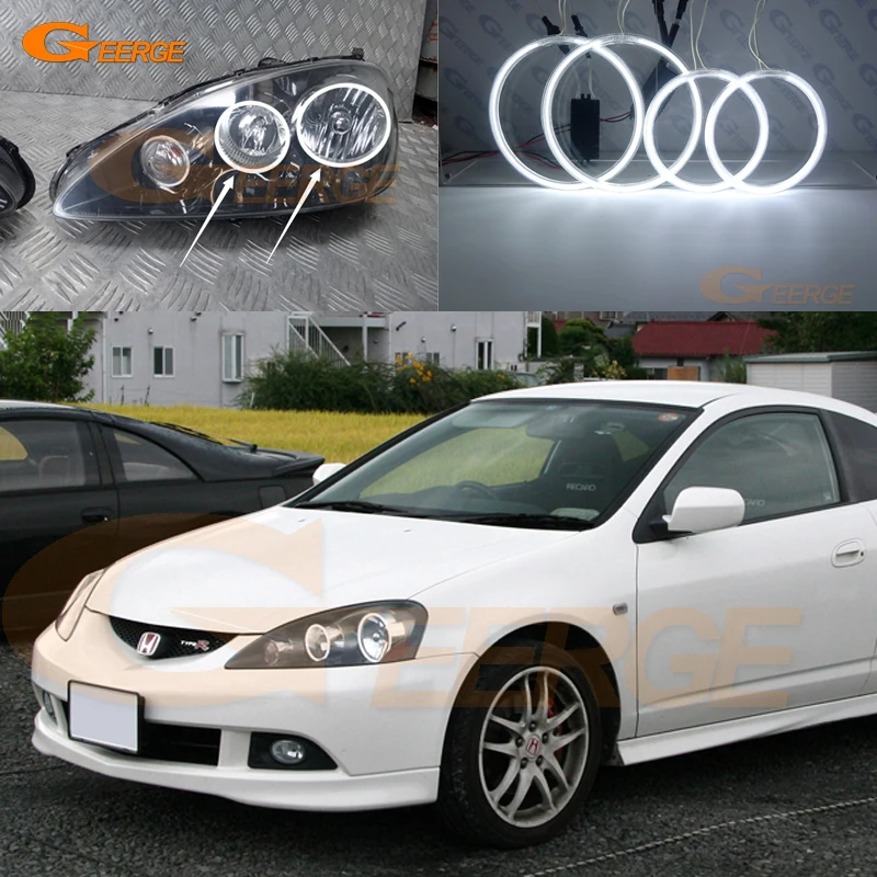Для Honda Integra DC5 2005 2006 отличные ультра яркие CCFL ангельские глазки Halo кольца комплект