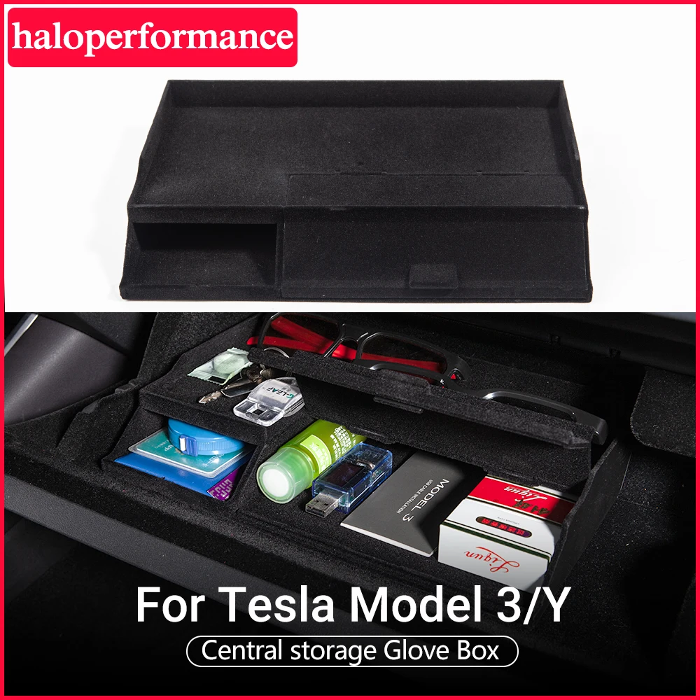 Ящик для хранения модельки Tesla Model 3 аксессуары 2019 2021 ящик центрального
