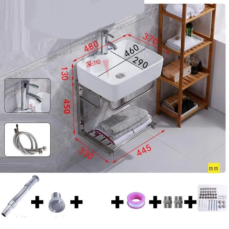 Version J Bain De Da Appoggio Waschtisch чаша Evier Waschbecken Lavabo Bagno Wastafel Wasbak Cuba Pia Banheiro раковина для ванной комнаты - Цвет: Version J