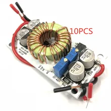 10 шт. регулируемый 250 Вт высокомощный повышающий преобразователь Повышающий Модуль Мобильный блок питания светодиодный модуль максимум 10 А 8,5~ 48 В до 10~ 50 в