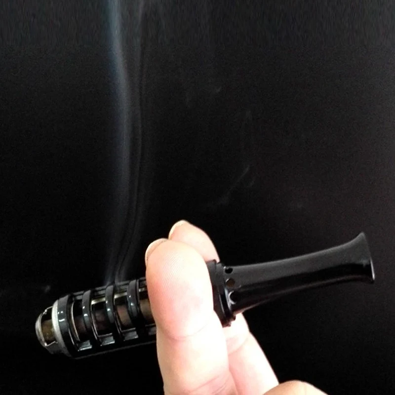 

Circular Tobacco Holder Mini Plastic Pipe Cigarette Flat Mouth Accessories DTT88