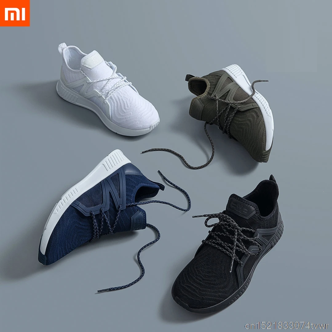 Xiaomi 90Fun 12 шт летающие линии обертывания один тканый ткань Спортивная обувь TCP объемная дышащая Повседневная кроссовки умного дома обувь
