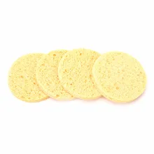 4 шт./компл. макияж прессованной древесины уход за кожей лица чистящая салфетка косметическая губка щетка для очистки ванна мыть уход за кожей лица, инструменты для макияжа, буфами на рукавах