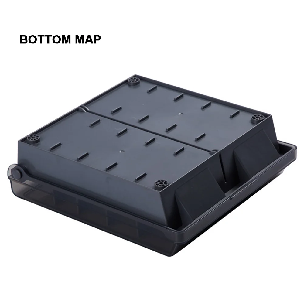 

Large Capacity Storage Organizer Alphabetical Holder ABS Classification Hospital File Translucent Office Business Card Box Home