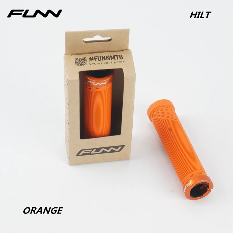 Funn Hilt Grips Mountain Bike Grips Orange FUNN-HILT Grip MTB