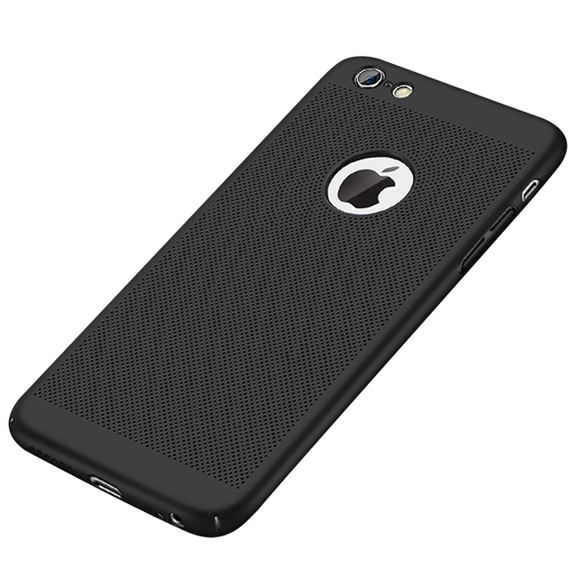 Dissipation Case For iPhone 11 12 13 Pro Max Mini Hard PC Hollow Cases For iPhone 11 XS Max XR X 7 8 Plus Cover Thin Coque