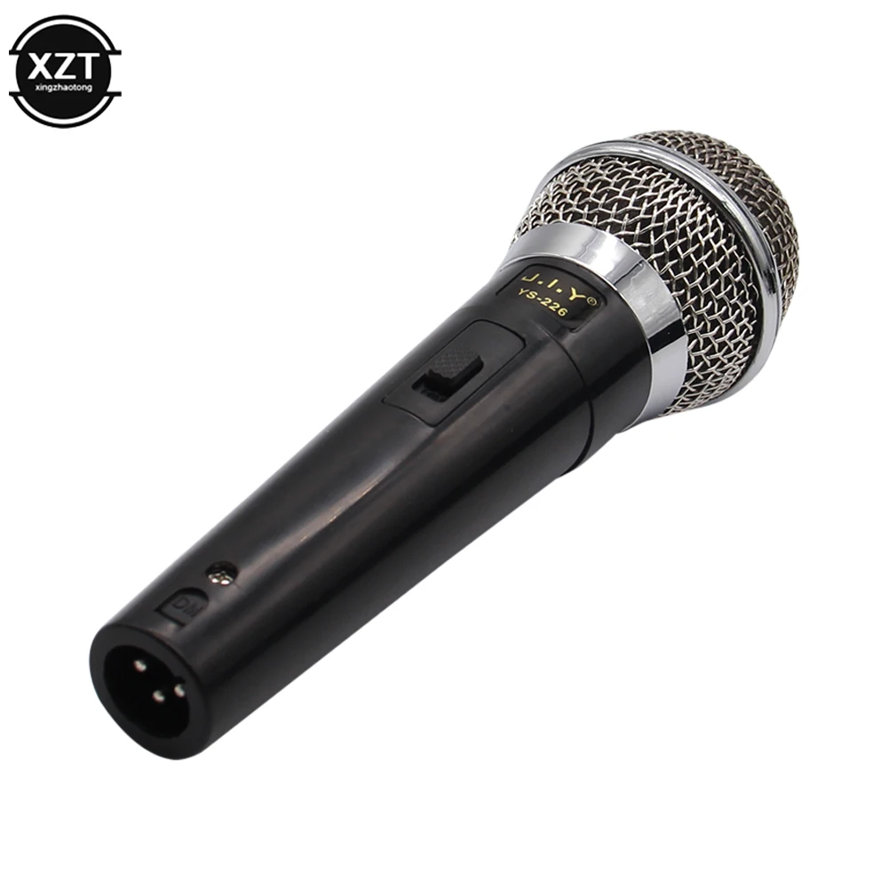 Karaoke Microphone Handheld Professional Wired Dynamic Microphone Clear Voice Mic for Karaoke Part Vocal Music Performance hot g